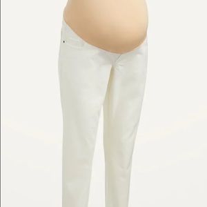 White Maternity Jeans